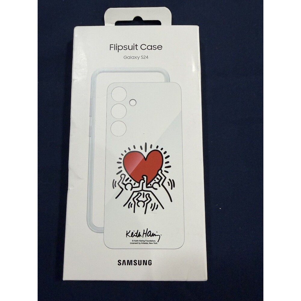 Samsung Galaxy S24 Flipsuit Case Keith Haring - NEW IN BOX